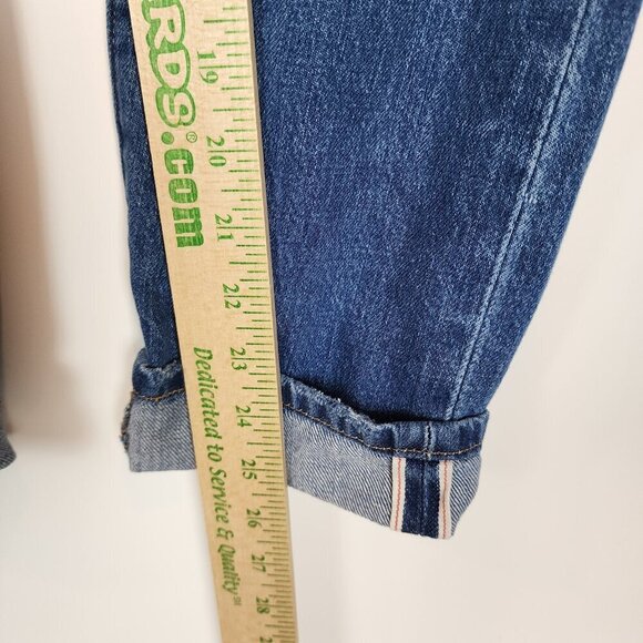Levi's Women's 501 Tapered Premium Japanese Selvedge Denim Jeans‎ Distressed 26 - Picture 11 of 11
